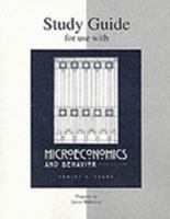Microeconomics and Behavior, 5th Edition, Study Guide 0072483377 Book Cover