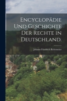 Encyclop�die Und Geschichte Der Rechte in Deutschland. 1019302763 Book Cover