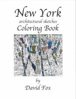 New York Architectural Sketches Coloring Book 0999073109 Book Cover