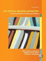 The Critical Reading Inventory: Assessing Student's Reading and Thinking (2nd Edition) 0131589253 Book Cover