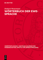 Wörterbuch Der Ewe-Sprache 311270424X Book Cover