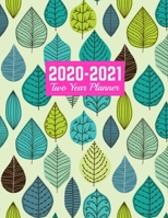 2020-2021 Two Year Planner: Simple Jan 1, 2020 to Dec 31, 2021 | Weekly & Monthly Planner Calendar and Schedule Organizer | Art Cover 00023188 1712851683 Book Cover