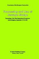 Treatment and Use of Sewage Sludge and Liquid Agricultural Wastes 9401086133 Book Cover
