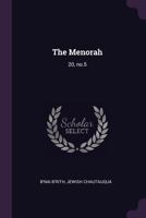 The Menorah: 20, No.5 1378092147 Book Cover