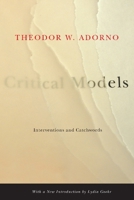 Critical Models: Interventions and Catchwords