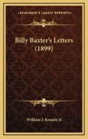 Billy Baxter's Letters 9354940404 Book Cover