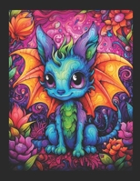 The Healing Witch: Baby Dragons (Midnight Coloring Club) B0FJ6BX28C Book Cover