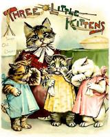 Three Little Kittens (Savage Owl Classics) 1732054959 Book Cover