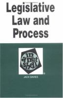 Legislative Law and Process in a Nutshell 0314214372 Book Cover