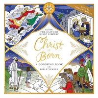 Christ Is Born: A Coloring Book with Bible Verses 048685518X Book Cover