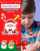 Prickelset Weihnachten Kinder Ab 5: Prickelset Für Kinder Ab 5 , 6 , 7 | Prickelbilder Weihnachten Malen Und Prickeln Für Kinder | Prickelnadel Set B08P6FJSV6 Book Cover