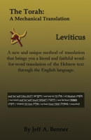 The Torah: A Mechanical Translation - Leviticus 1638680094 Book Cover