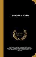 Twenty one Poems 1375994999 Book Cover