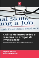 Análise de introduções e resumos de artigos de investigação (Portuguese Edition) 6207941160 Book Cover