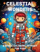 Celestial Wonders: A Space Coloring Odyssey for Kids B0CRFZ4S2V Book Cover