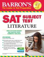 Barron's SAT Subject Test Literature with CD-ROM, 6th Edition 1438074506 Book Cover