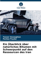 Ein Überblick über natürliches Bitumen mit Schwerpunkt auf den Ressourcen des Iran (German Edition) 620644922X Book Cover