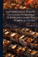 La Forma Delle Perizie Giudiziali in Materia Di Espropriazione Per Pubblica Utilità (Italian Edition) 1023967758 Book Cover