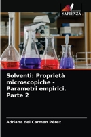 Solventi: Proprietà microscopiche - Parametri empirici. Parte 2 6203399949 Book Cover
