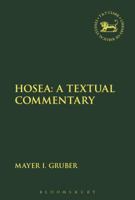 Hosea: A Textual Commentary 0567686442 Book Cover