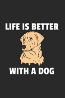 Hund H�ndchen Notizbuch: Hund H�ndchen Notizbuch f�r Liebhaber / Notizheft / Notizblock A5 (6x9in) Dotted Notebook / Punkteraster / 120 gepunktete Seiten 1673872689 Book Cover