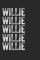 Name WILLIE Journal Customized Gift For WILLIE A beautiful personalized: Lined Notebook / Journal Gift, Notebook for WILLIE,120 Pages, 6 x 9 inches, Gift For WILLIE, Personal Diary, WILLIE, Personaliz 1677939311 Book Cover