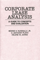 Corporate Lease Analysis: A Guide to Concepts and Evaluation 089930513X Book Cover