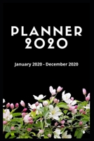 2020 Planner: Navy Floral 1676618880 Book Cover