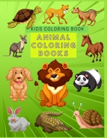 Kids Coloring Book Animal Coloring Books: This fantastic and creative, kids coloring book B084DH8SHY Book Cover