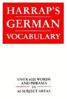 Harrap's German Vocabulary 0133831671 Book Cover