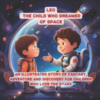 Leo - The child who dreamed of space: An illustrated story of fantasy, adventure and discovery for children who love the stars (Children's fairy tales in capital letters) B0CT5YRTM5 Book Cover