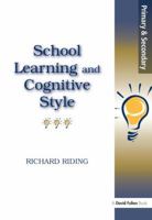 School Learning and Cognitive Styles 1138175099 Book Cover