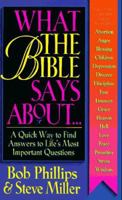 What the Bible Says About... 0830718672 Book Cover
