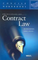 Principles of Contract Law (Concise Hornbook Series) (Hornbook Series Student Edition) 0314143653 Book Cover