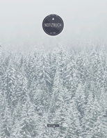 ZMUDACE Notizbuch Punktraster: in DIN A4 Softcover ZP102 Winter Wald Schnee 156 leere gepunktete Seiten mit pers�nlichem Register + Seitenzahlen Zeichenbuch, Skizzenbuch, Dot Grid Notebook, Malbuch, N 1708024697 Book Cover