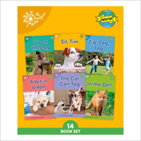Phonic Books Dandelion World Stages 1-7 Alphabet Code: Decodable Books for Beginner Readers Sounds of the Alphabet 0744095603 Book Cover