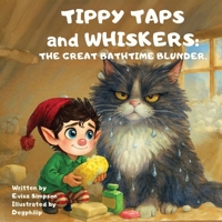 Tippy Taps and Whiskers: the Great Bath Time Blunder (Tippy Taps Elf's Stories) 1068246030 Book Cover