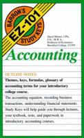 Accounting: Themes, Keys, Formulas, Glossary of Accounting Terms for Your Introductory College Course (Barron's Ez-101 Study Keys)