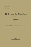 Die Bryozoen der Retzer Sande 3662242028 Book Cover