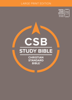 CSB Study Bible, Large Print, Digital Study Edition, Hardcover, Red Letter, Study Notes, Articles, Word Studies, Illustrations, Outlines, Timelines, Easy-to-Read Bible Serif Type B0DT8RHX2C Book Cover
