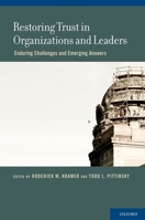 Restoring Trust in Organizations and Leaders 0199756082 Book Cover