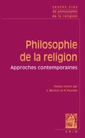 Textes Cles de Philosophie de la Religion: Dieu, Le Mal, La Croyance 2711622827 Book Cover