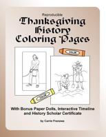 Reproducible Thanksgiving History Coloring Pages 1478247355 Book Cover