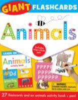 Animals: Giant Flashcards (Learn on the Go) 184879827X Book Cover