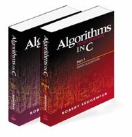 Algorithms in C, Parts 1-5 (Bundle): Fundamentals, Data Structures, Sorting, Searching, and Graph Algorithms 0201756080 Book Cover