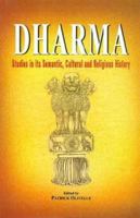 Dharma: Studies in Its Semantic, Cultural and Religious History 8120833384 Book Cover