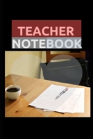 Funny Teacher Notebook : 100 PAGE 6 X 9 in Ruled Daily Weekly Monthly Notebook 1653073675 Book Cover