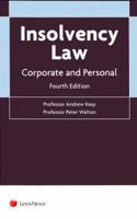 Insolvency Law: Corporate and Personal: (Fourth Edition) 1784733091 Book Cover