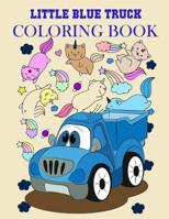 Little Blue Truck Coloring Book 1092215379 Book Cover