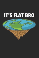 Flache Erde Notizbuch: Flache Erde Notizbuch für Liebhaber / Notizheft / Notizblock A5 (6x9in) Dotted Notebook / Punkteraster / 120 gepunktete Seiten (German Edition) 1672936535 Book Cover